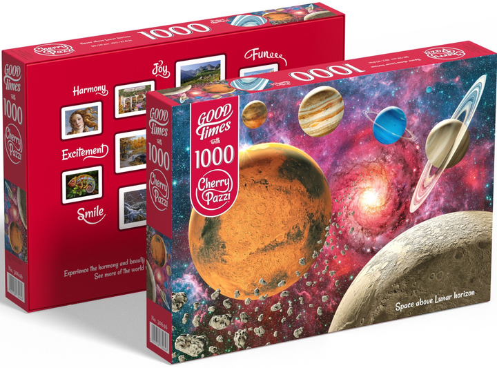 Puzzle CherryPazzi Space above lunar horizon 1000 elementów 30646 (5903728730646) - obraz 3