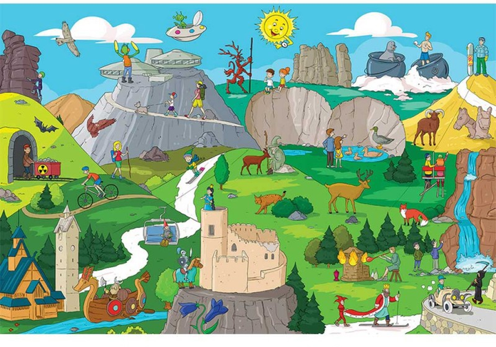 Puzzle Jako Karkonowskie 200 elementów (5903957741154) - obraz 3
