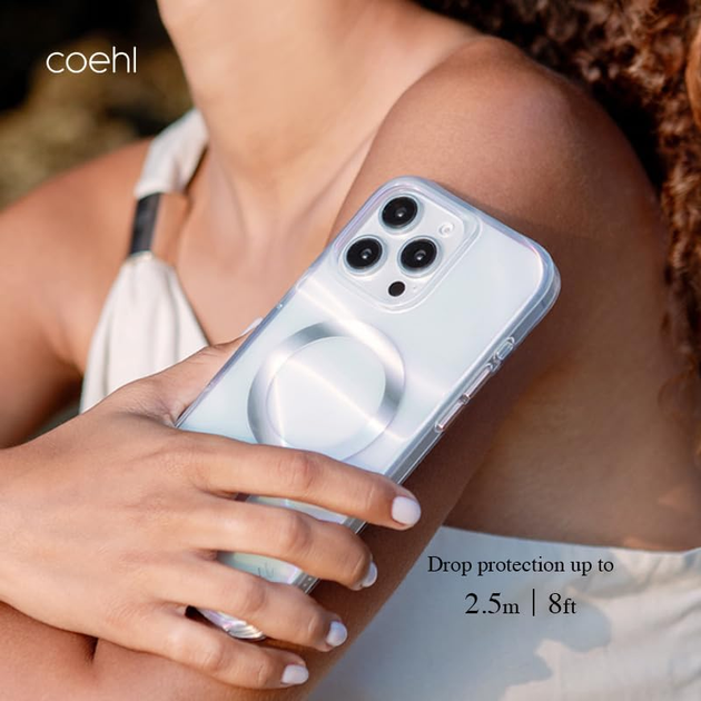Etui Uniq Coehl Savon Magnetic Charging na iPhone 16 Pro Transparent (8886463690505) - obraz 6