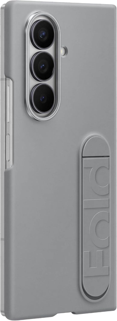 Etui Samsung Silicone Case na Samsung Galaxy Z Fold7 Grey (8806097469216) - obraz 2
