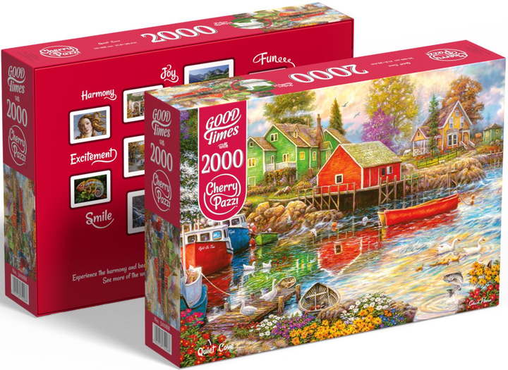 Puzzle CherryPazzi Quiet cove 2000 elementów 50088 (5903728750088) - obraz 4