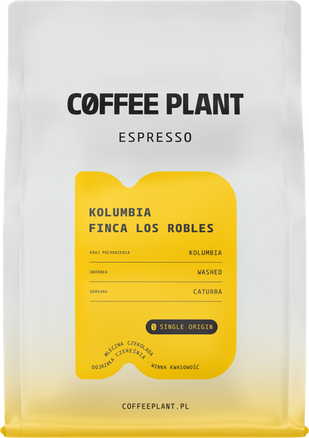 Кава в зернах Coffee Plant Kolumbia Finca Los Robles Espresso 250 г (5904800240824) - зображення 1