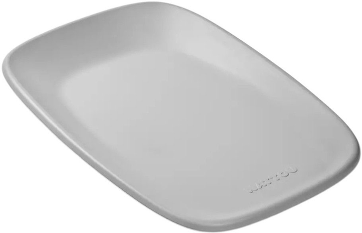 Матрац пеленальний Nattou Softy Grey без BPA 50 x 70 см + Aquaint 50 мл (8596202016687) - зображення 3