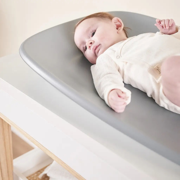 Матрац пеленальний Nattou Softy Grey без BPA 50 x 70 см + Aquaint 50 мл (8596202016687) - зображення 12