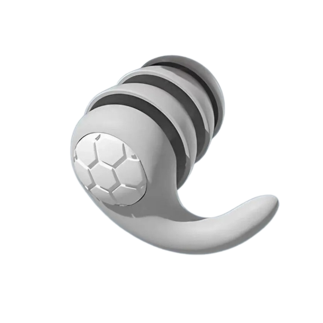 Силиконовые беруши HUAK 1 пара для сна работы плавания и защиты от шума Ball Grey - изображение 3