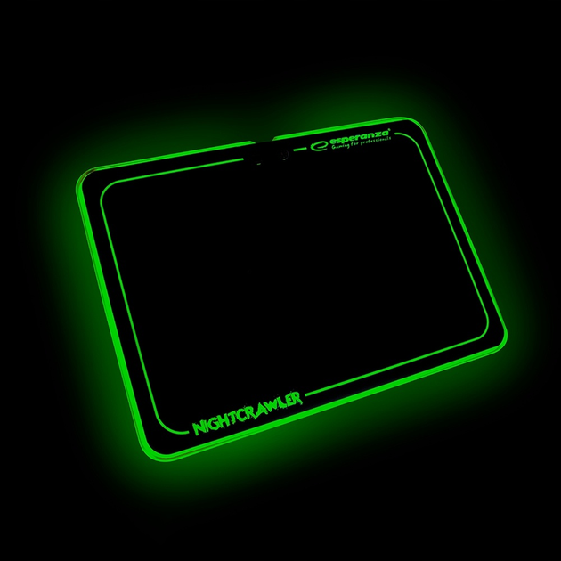 Podkładka pod mysz Esperanza NightCrawler LED RGB Black (EGP104) - obraz 4
