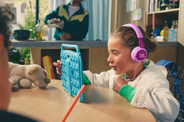 Навушники JBL Junior 320 Purple (JBLJR320PUR) - зображення 11