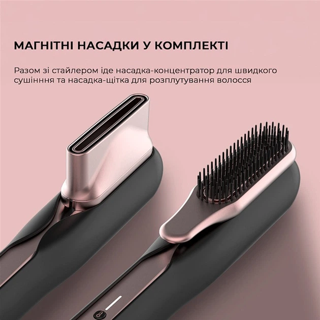 Стайлер-выпрямитель Cecotec RitualCare Air Lisse 2in1 Black – фото