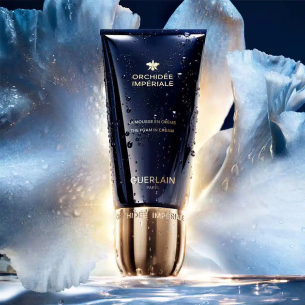 Пінка для вмивання Guerlain Orchidee Imperiale The Foam In Cream 150 мл (3346470618855) - зображення 4