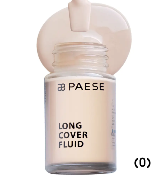 Тональный крем Paese Long Cover Fluid - 0 Nude (30 ml) - изображение 2