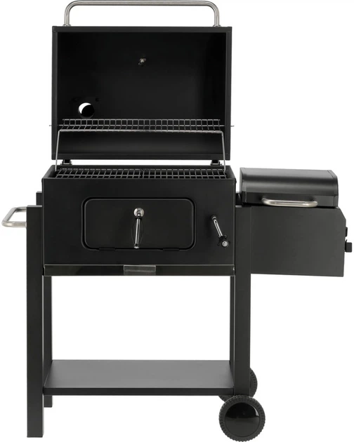 Grill węglowy z wędzarnią LUND ruszt 54.5x23.5 cm (99925_lu) - obraz 3