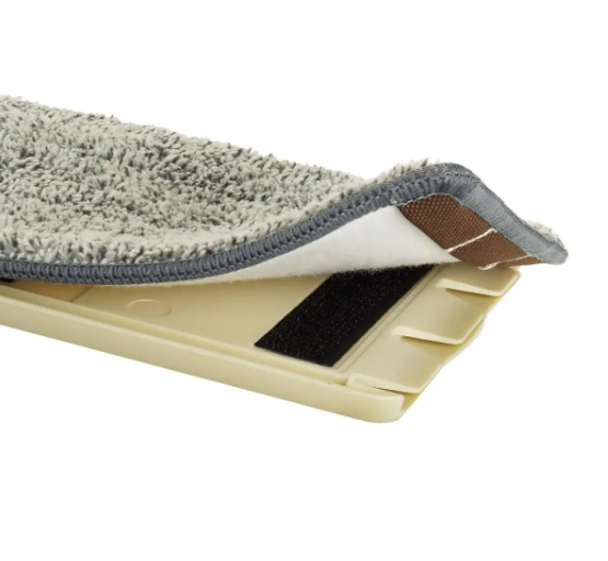 Швабра з віджимом Scratch Cleaning Mop для миття підлоги з мікрофіброю комплект з двома насадками та відром для прибирання ламінату паркету і кахлю професійна система для швидкого очищення поверхонь від бруду та пилу 128 см ручка - зображення 4