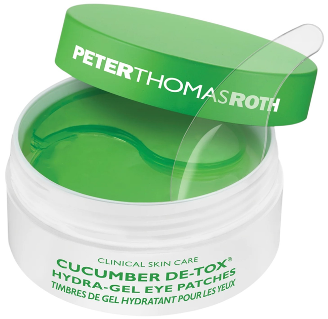 Патчі під очі P.T. Roth Cucumber De-Tox гелеві 60 шт (670367005033) - зображення 1