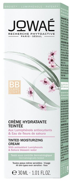 Крем для обличчя Jowae Tinted Moisturizing Light Cream 30 мл (3664262000399) - зображення 3