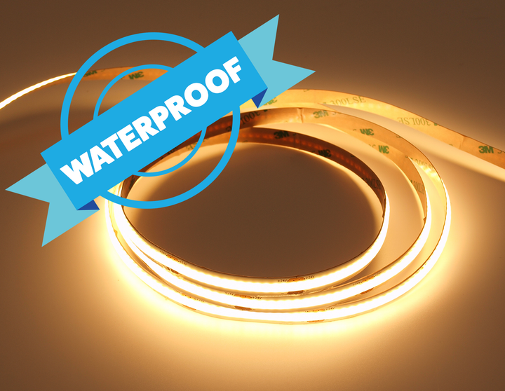 Taśma LED MW Power 24V COB 3000K IP65 5 m (5902135165942) - obraz 2