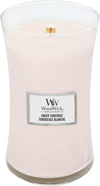 Świeca zapachowa Woodwick Sheer Tuberose 610 g (5038581148687) - obraz 2