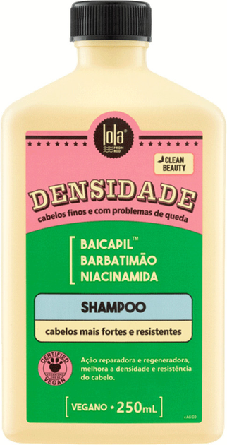 Szampon przeciw wypadaniu włosów Lola Cosmetics Densidade do włosów cienkich 250 ml (7899572812042) - obraz 1
