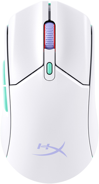 Mysz HyperX Pulsefire Haste 2 Core Wireless/Bluetooth White (8R2E7AA) - obraz 3