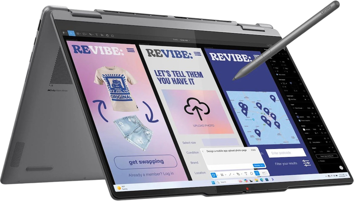 Laptop Lenovo Yoga 7 2-in-1 14ILL10 (83JQ004DPB) Luna Grey - obraz 11