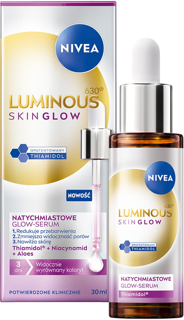 Сироватка для обличчя NIVEA Luminous630 Skin Glow 30 мл (5900017100081) - зображення 1