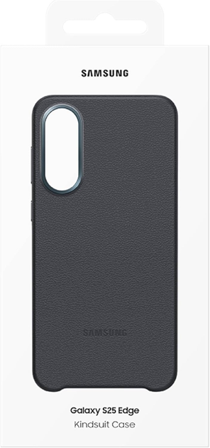 Панель Samsung KindSuit EF-VS937PBE для Samsung Galaxy S25 Edge Black (8806097329626) - зображення 3