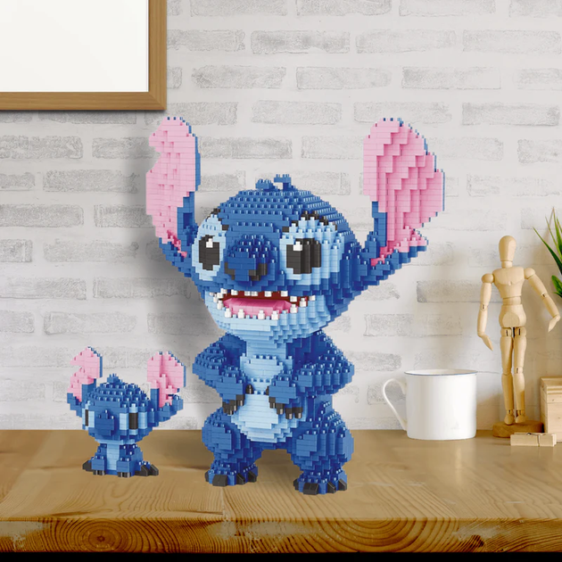 Конструктор фигурка LP BRICKS Стич Stitch Lilo & Stitch комплект 2 шт - изображение 6
