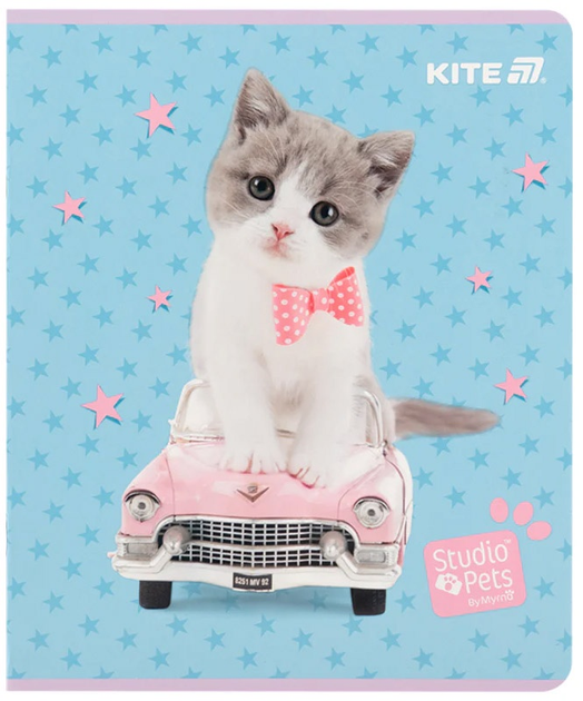 Набір шкільних зошитів Kite Studio Pets 24 аркуші у клітинку 20 шт (SP25-238) - зображення 15