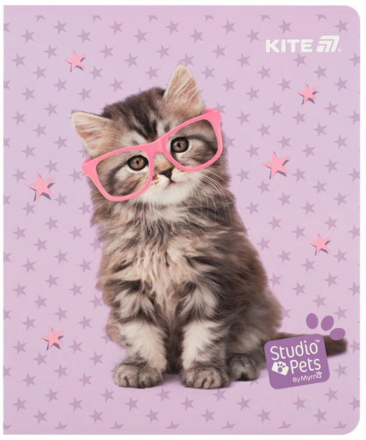 Набір шкільних зошитів Kite Studio Pets 24 аркуші у клітинку 20 шт (SP25-238) - зображення 18