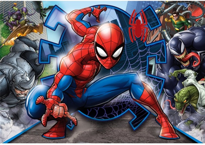 Puzzle Clementoni Super Marvel Spider-Man 104 elementy 25044 (8005125250448) - obraz 2