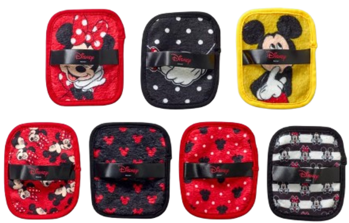 Набір серветок MakeUp Eraser Mickey & Minnie 7 Day Set з мішечком для прання 7 шт (840237601232) - зображення 2
