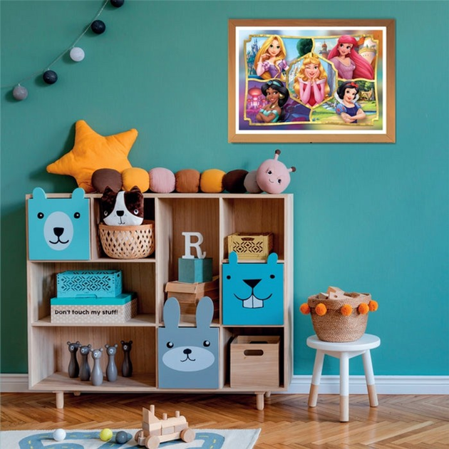 Puzzle Clementoni Super Kolor Disney Princess 104 elementy 25057 (8005125250578) - obraz 3