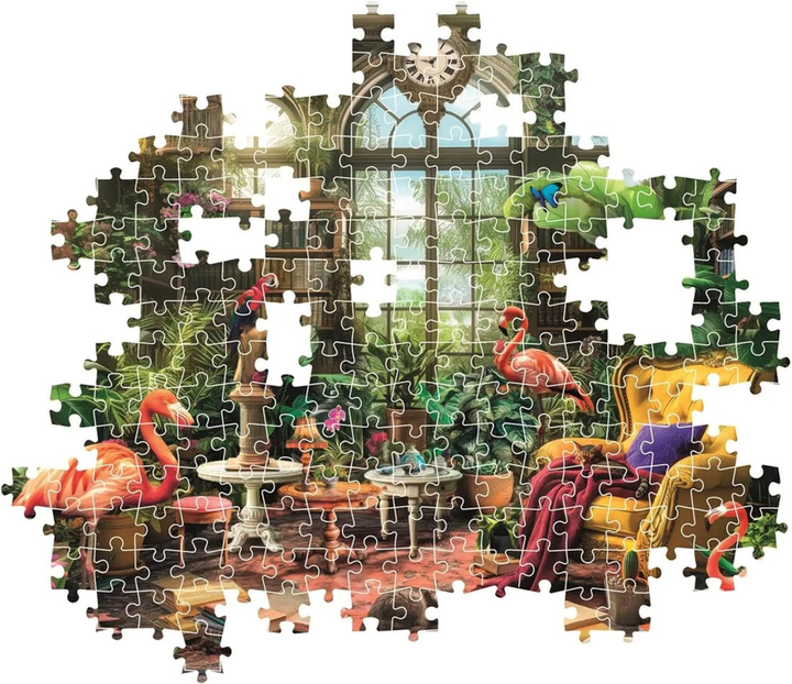 Puzzle Clementoni High Quality The Greenhouse Library 1000 elementów 39936 (8005125399369) - obraz 2