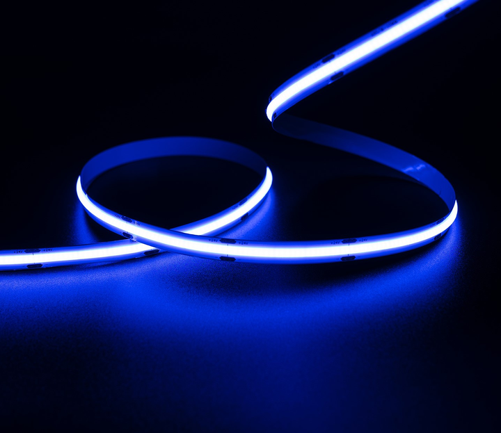 Taśma LED MW Power 12V COB IP20 5 m Blue (5902135168004) - obraz 2
