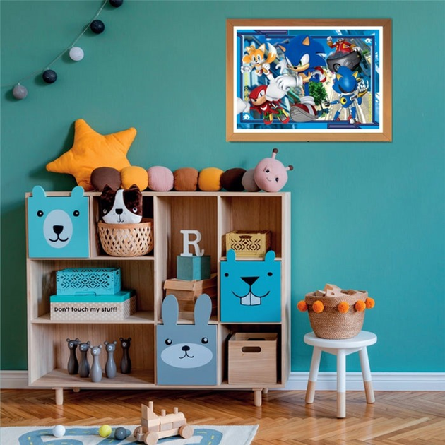 Puzzle Clementoni Super Kolor Sonic The Hedgehog 180 elementów 29798 (8005125297986) - obraz 3