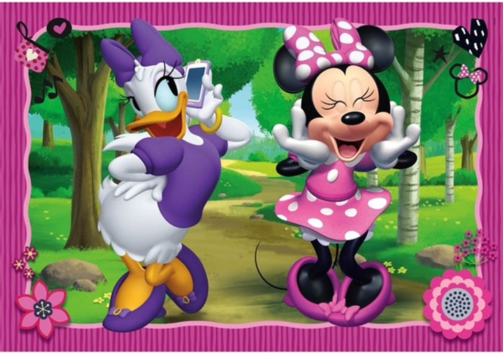 Puzzle Clementoni Maxi Super Kolor Disney Minnie 24 elementy 24091 (8005125240913) - obraz 2