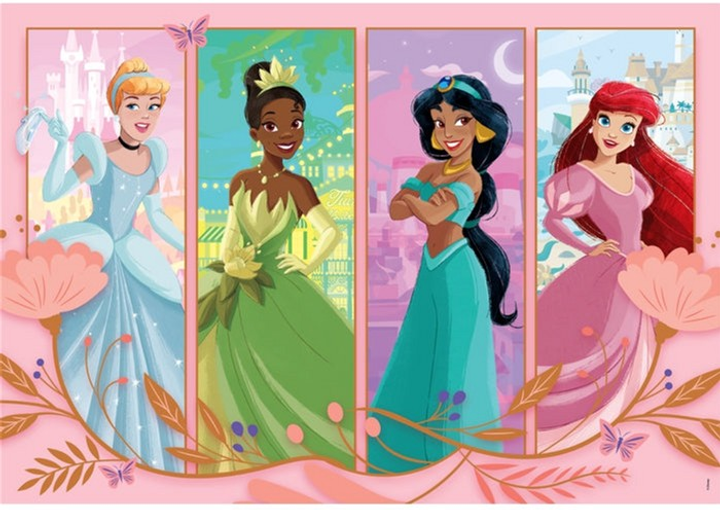 Puzzle Clementoni Super Kolor Disney Princess 2 x 60 elementów 24824 (8005125248247) - obraz 2