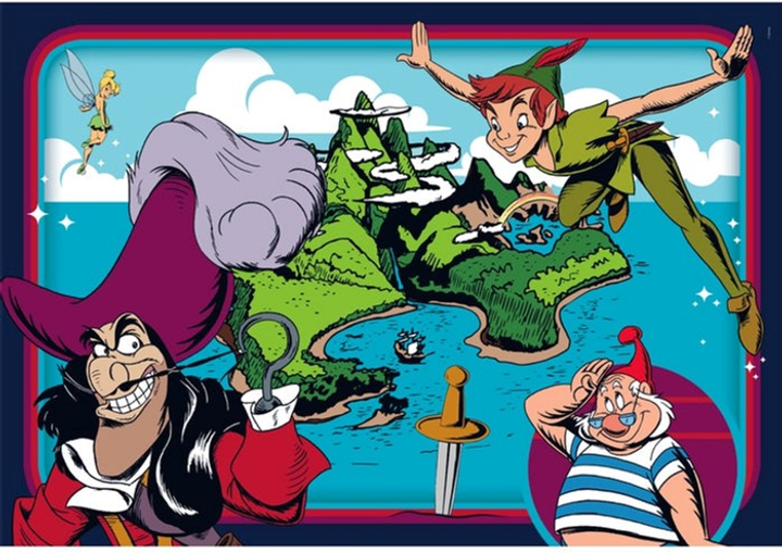 Puzzle Clementoni Super Kolor Disney Classic 2 x 60 elementów 24823 (8005125248230) - obraz 2