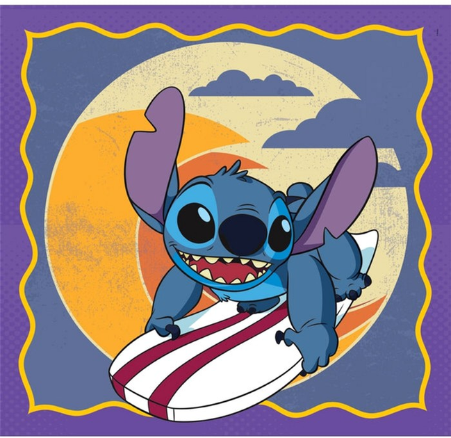 Puzzle Clementoni Super Kolor Disney Stitch 3 x 48 elementów 25062 (8005125250622) - obraz 3