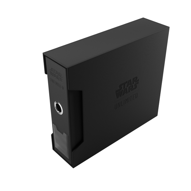 Сегрегатор для карток Gamegenic: Star Wars Unlimited Card Game - Premium Cardport XL - Slipcase Ring Binder 24-Pocket - Black GGS33010ML (4251715417430) - зображення 2