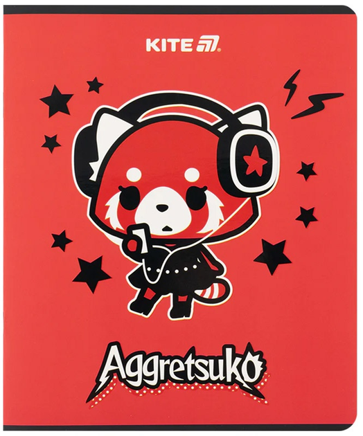 Набір шкільних зошитів Kite Aggretsuko 24 аркуші у клітинку 20 шт (AR25-238) - зображення 7