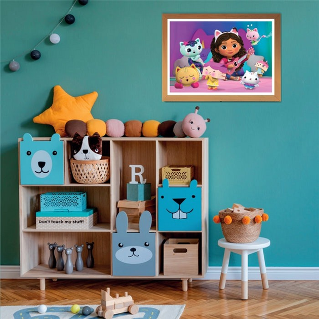 Puzzle Clementoni Super Kolor Gabby's Dollhouse 104 elementy 25033 (8005125250332) - obraz 3