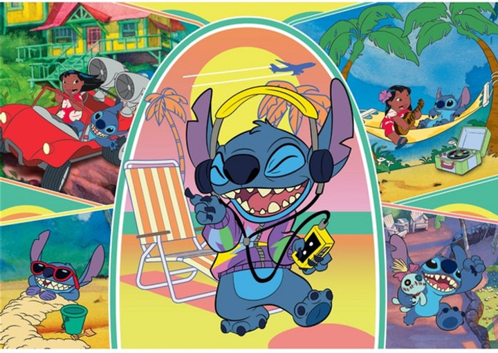 Puzzle Clementoni Super Disney Stitch 180 elementów 29800 (8005125298006) - obraz 2