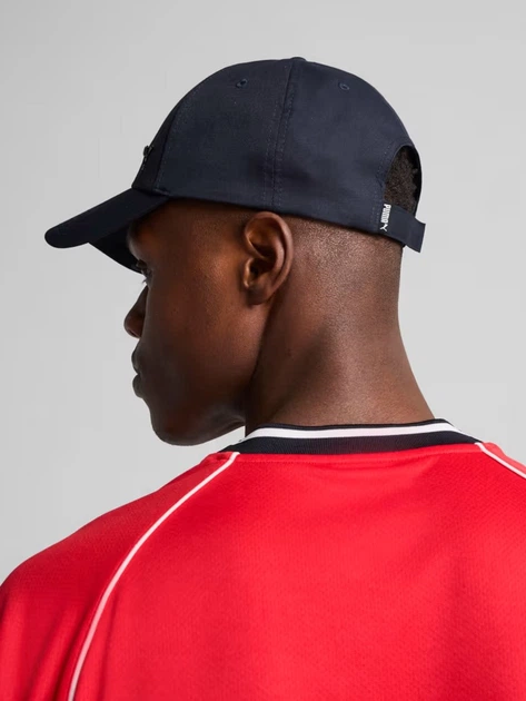 Czapka z daszkiem Puma Ess Metal Cat Bb Cap 2599406 L Granatowa (4067983508332) - obraz 4