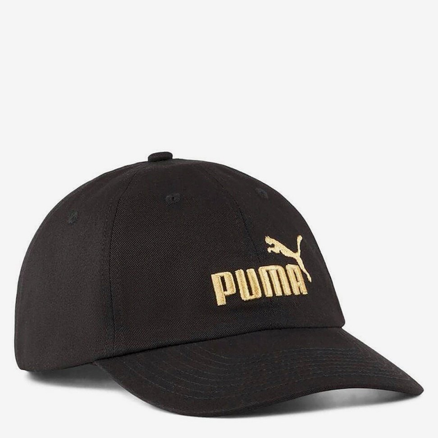 Кепка Puma Ess No.1 Logo Bb Cap-Gold-Log 2599909 S Чорна (4067983507151) - зображення 1