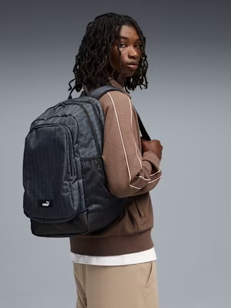 Plecak sportowy 29L A4 Puma Academy Aop Backpack 9115014 Wielobarwny (4069156959927) - obraz 2