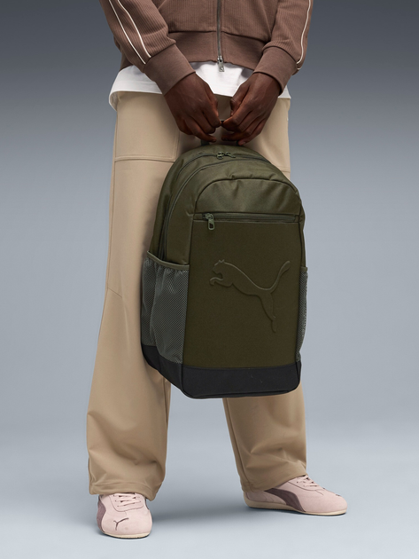 Plecak sportowy 28L A4 Puma Buzz Backpack 9115309 Khaki (4069156960671) - obraz 2