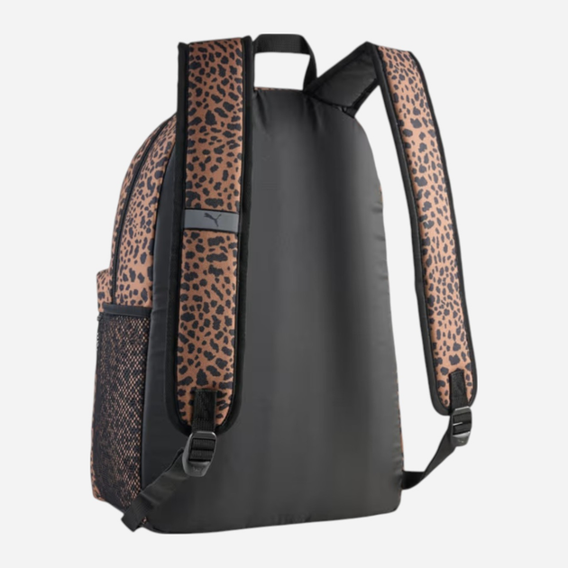 Plecak sportowy 22L A4 Puma Phase Aop Backpack 9116927 Brązowy (4069156960299) - obraz 3