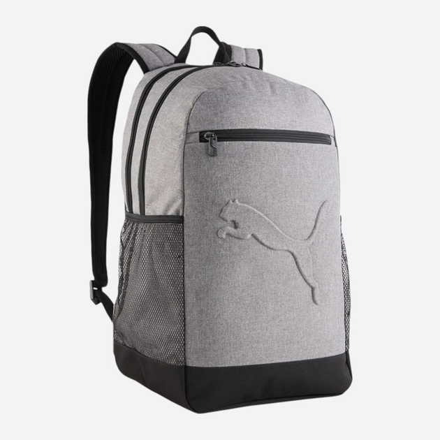 Plecak sportowy 28L A4 Puma Buzz Heather Backpack 9135001 Szary (4067984165619) - obraz 1
