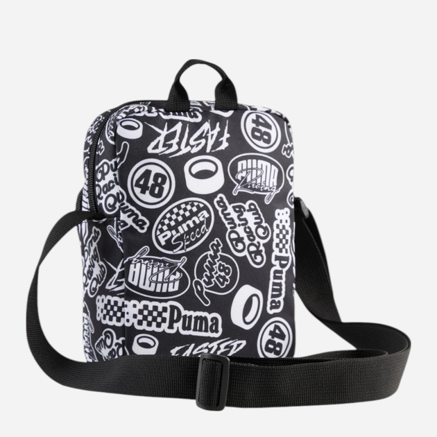 Torba przez ramię męska sportowa materialowa Puma Academy Aop Portable 9148908 Wielobarwna (4069156959897) - obraz 2