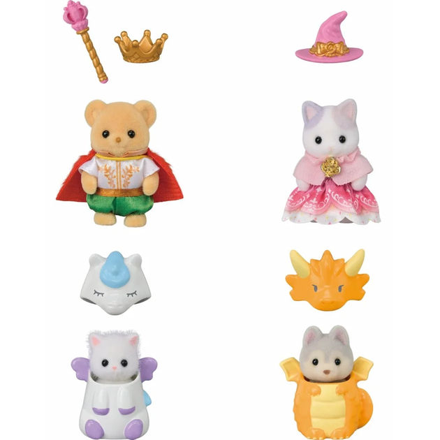 Zestaw figurek Sylvanian Families Dzieci w baśniowych strojach SLV5842 (5054131058428) - obraz 3